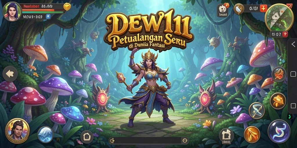 Tangkapan layar DEWI11 menampilkan aksi seru dalam pertarungan ARPG.