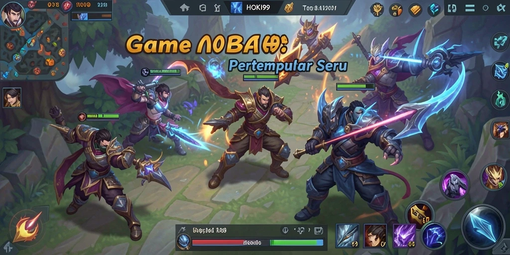 Gameplay seru dan pertarungan strategis HOKI99 dalam aksi.