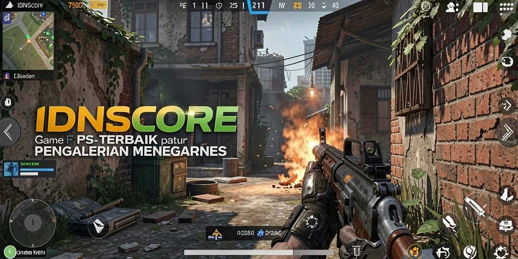 Screenshot gameplay menunjukkan aksi seru dalam pertempuran FPS.