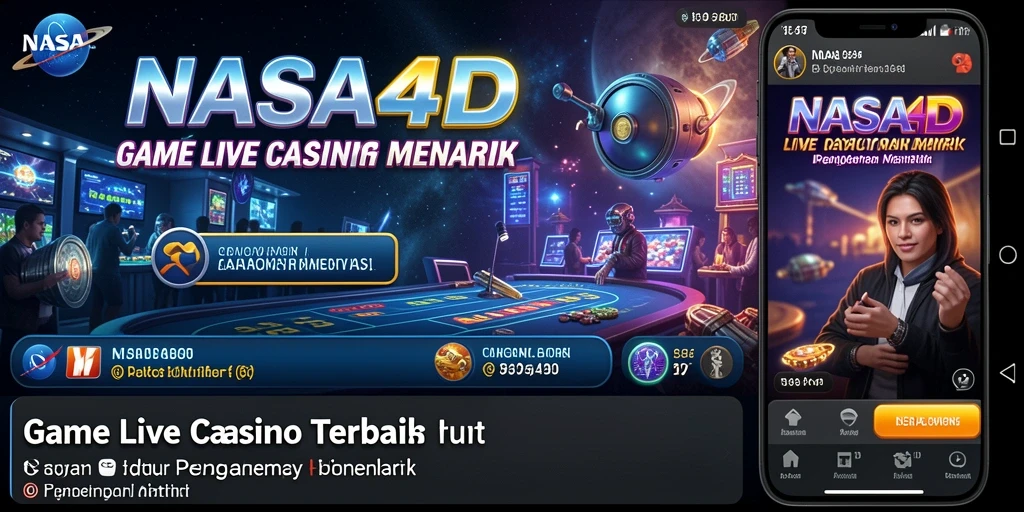 Gambaran screenshot dari permainan Live Casino yang mengasyikkan di NASA4D.