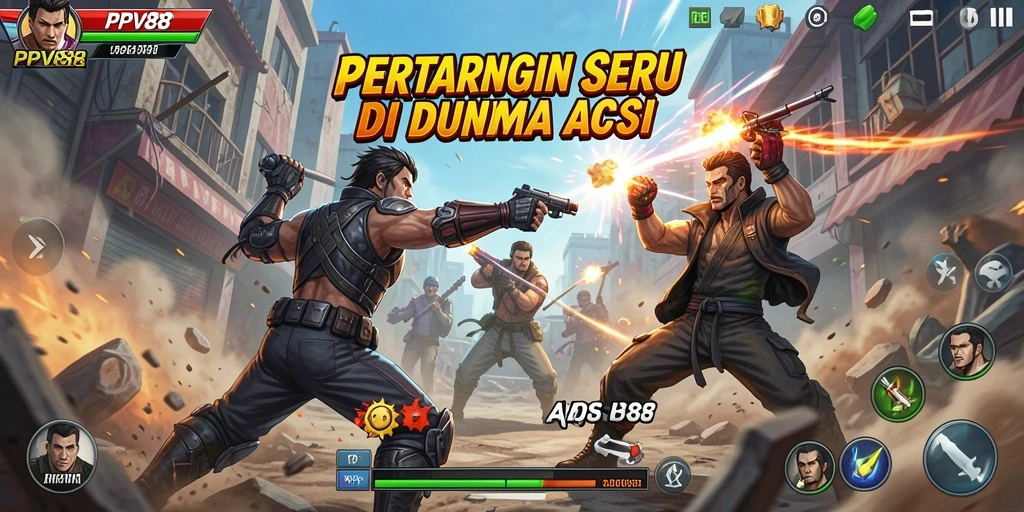 Tampilan menarik dari pertempuran intens dalam PPV88.